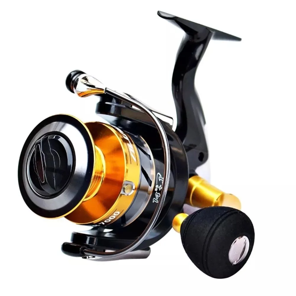 

All-Metal Freshwater And Seawater Dual Use Fishing Reel Big Pulling Drag Spinning Reel Durable Carp Fishing Saltwater