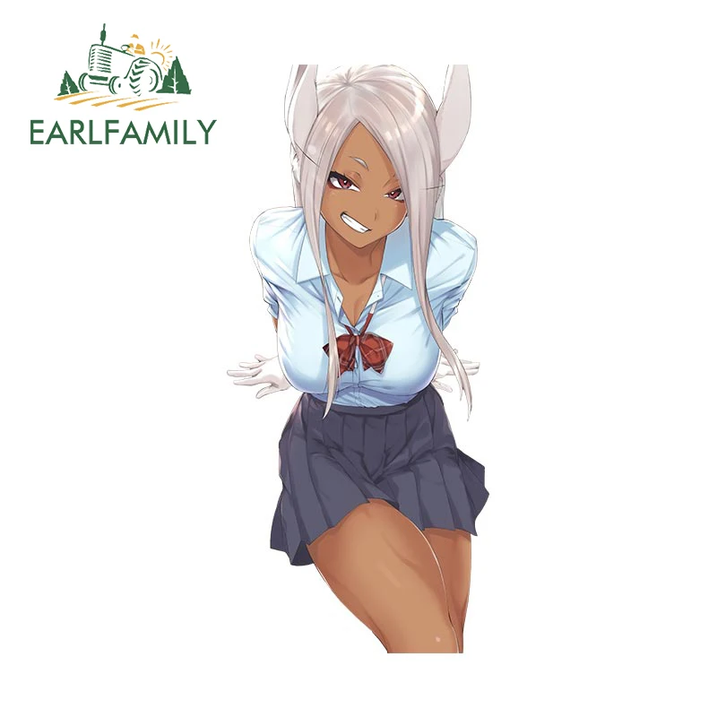 EARLFAMILY 13cm x 5.8cm for Mirko My Hero Academia Car Stickers DIY Creative Decal Occlusion Scratch Bumper Graphics Lable - купить по