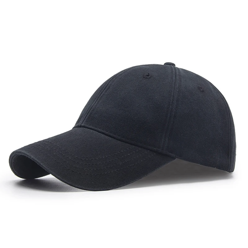 

5pcs/lot Wash Water Do Old Caps Men Women Leisure Baseball Cap White Black 2 Colors