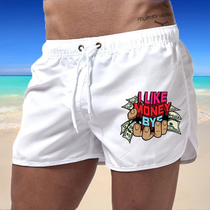 

Шорты мужские пляжные для плавания, пляжные, для бега, серфинга, летние короткие штаны для плавания, для бега, тренажерного зала