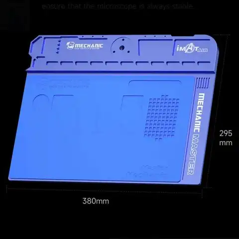 Многофункциональное основание микроскопа Mechanic iMat Air из алюминиевого сплава, верстак, электронный коврик для ремонта материнской платы печатной платы