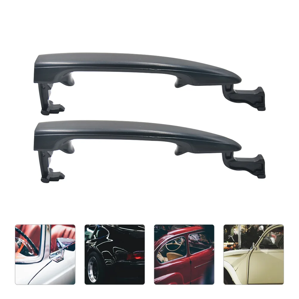 

2pcs Car Rear Left Right Door Handle Sturdy Car Door Handle Car Rear Door Handle