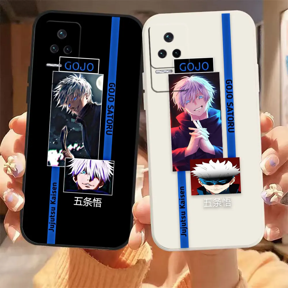 

Satoru Gojo Jujutsu Kaisen Case For Redmi K60E K60 K50 K40S K40 K30 K20 12C 10C 9A 9 8A 8 10X 10A 10 Pro 4G 5G Colour Case Funda