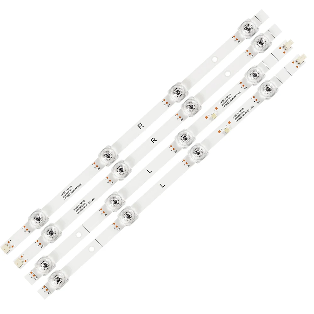 1/5 комплекта светодиодной подсветки 8 светодиодов для JHD396X1F01-TXL1 LB39601 V0 40A4H 40A5600 40AE5000