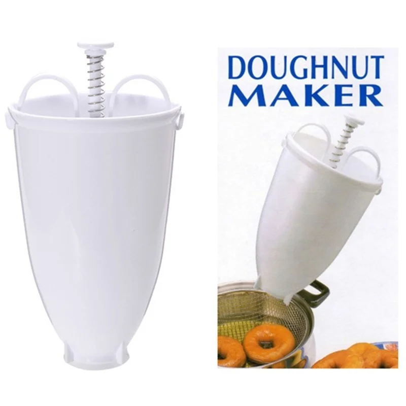 

Donut Maker Dispenser Donut Making Artifact Creative Dessert Mold DIY Confectionery Pastry Baking Tools Kitchen Gadget Bakeware