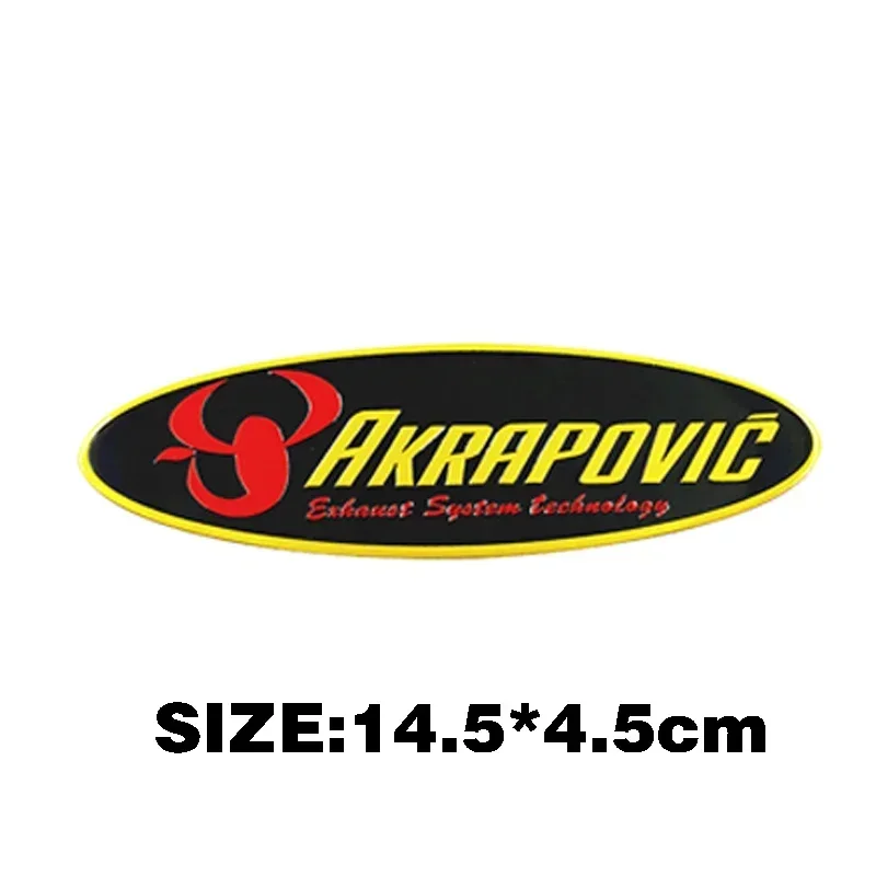 3D выхлопная наклейка мотоцикла Akrapovic логотип глушителя наконечник на трубу для Bmw