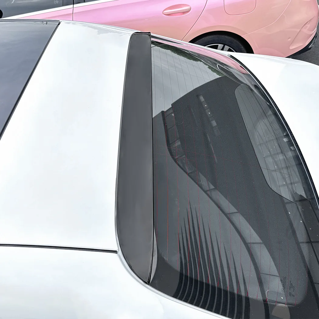 Для Mercedes W206 Sedan C-Class 4DOOR C200 260 C43 C63 AMG 2022 + глянцевый черный задний спойлер на крышу