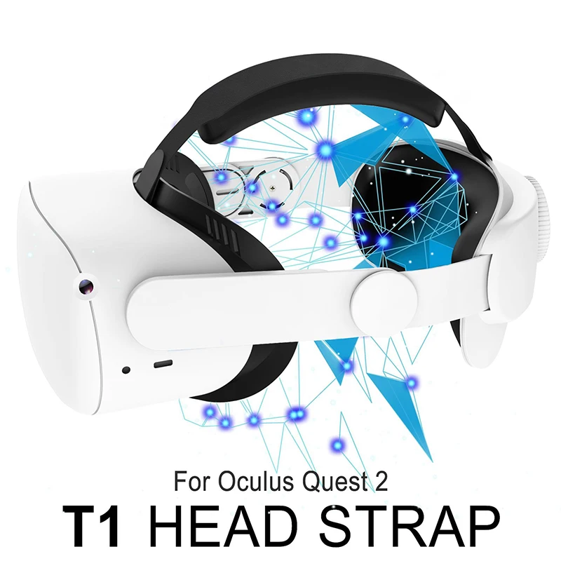 

T1 Halo Strap for Oculus Quest 2 Head Strap Upgrades Elite Strap Alternative Head Strap For Oculus Quest 2 Accessories