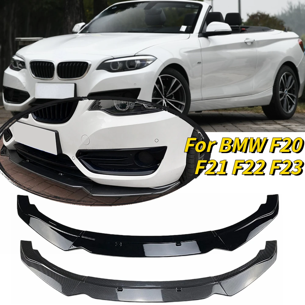 

Для BMW 2 серии F22 F23 2014-2021 1 серии F20 F21 2011-2019 Комплект кузова тюнинг автомобильный передний бампер сплиттер губа защита спойлер