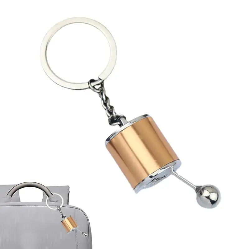 

Gear Shift Keychain Gear Shift Knob Keychain 6-speed Design Manual Gearbox Keychain Manual Transmission Gear Shift Toy Keychain