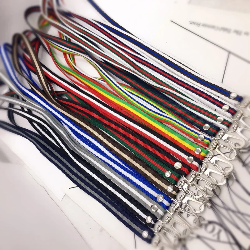 

1pc Badge Holder Keys Metal Clip 1PC Neck Strap Lanyard Safety Breakaway for Mobile Phone USB Holder ID Name