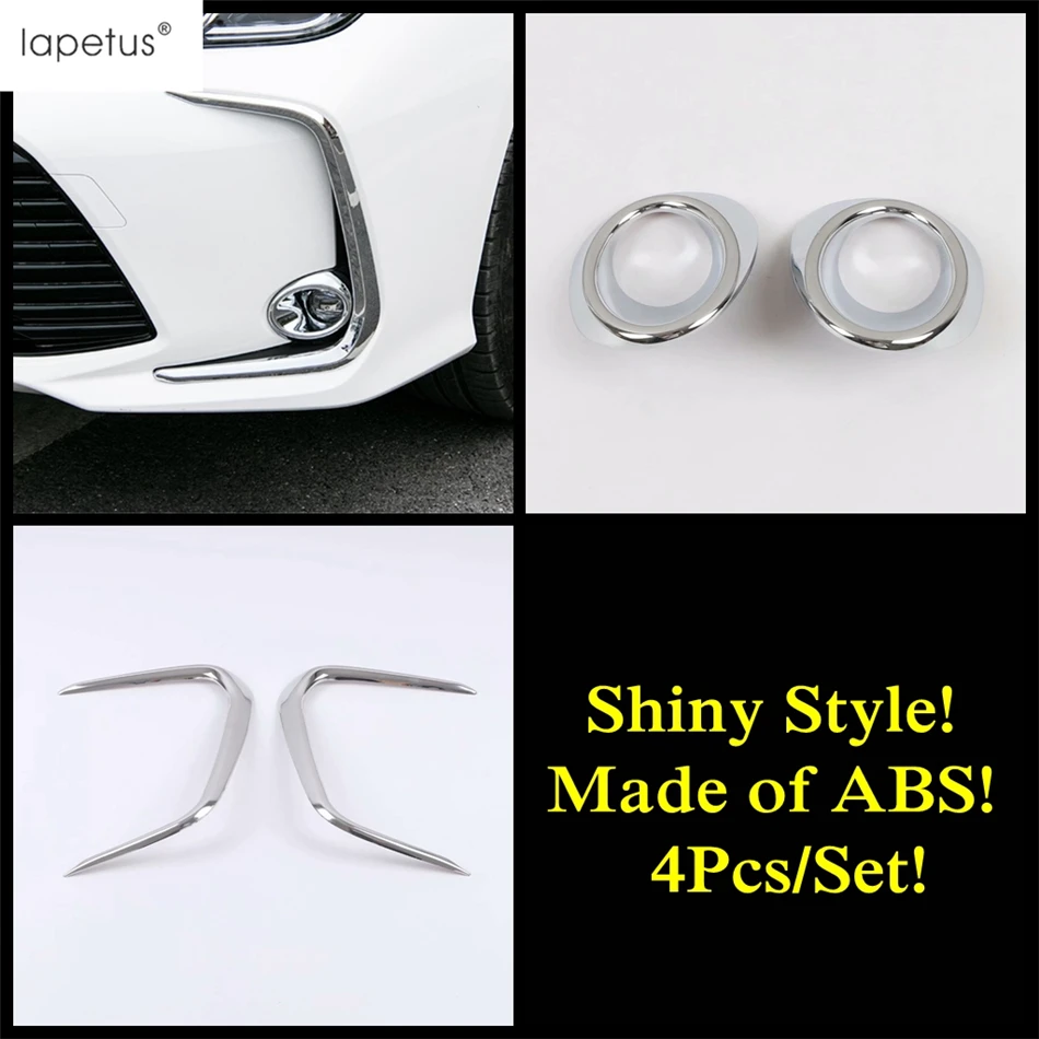 

Передний бампер, противотуманная фара, кольцевая рамка, крышка в полоску для век, хромированная отделка, аксессуары для Toyota Corolla E210 2019-2025