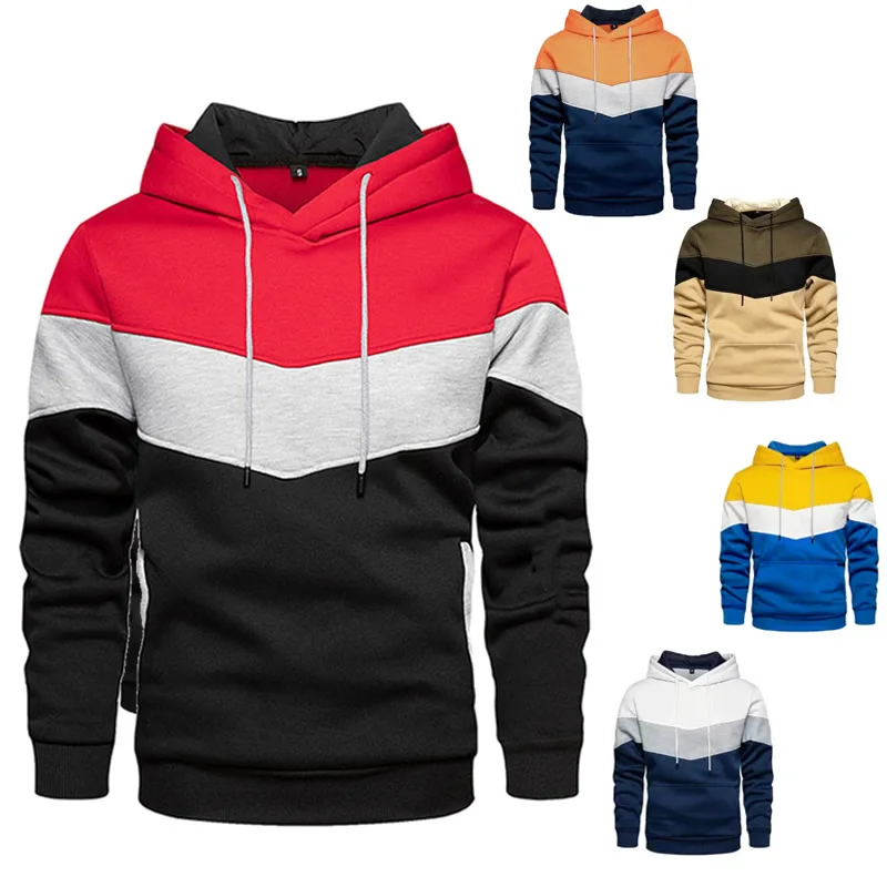 

New Spring Autumn Hoodie Sweater Men Loose Hip-hop Jacket Harbor Wind Tops Hoodies Pullover H54