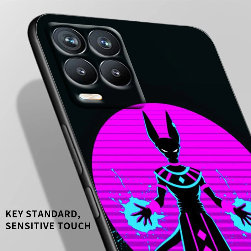 anime dragon ball z cool for oppo gt master find x5 x3 realme 9 8 6 c3 c21y pro lite a53s a5 a9 2020 black phone case cover capa free global shipping