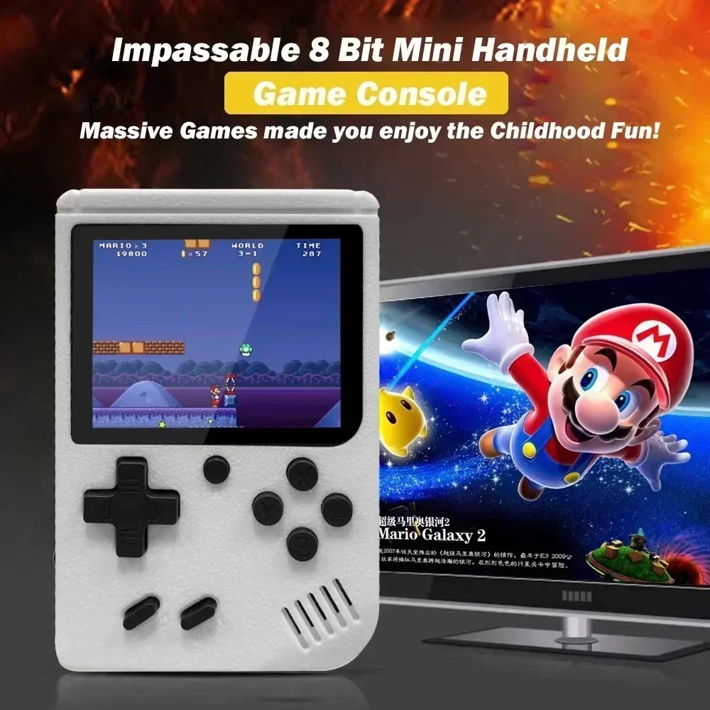 Портативная Мини-ретро 8-битная Игровая Консоль С 400 Встроенными Играми Av Out Game Boy