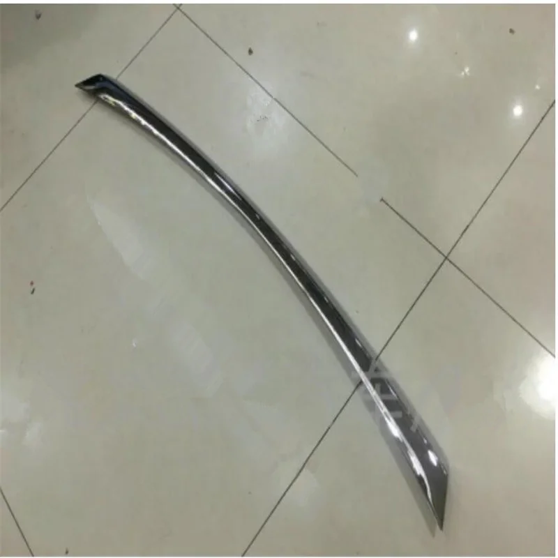 

For TOYOTA RAV4 2016 2017 2018 Grille trim ABS Chrome Front Bumper Protector Strip Molding Cover Trim auto Accessories