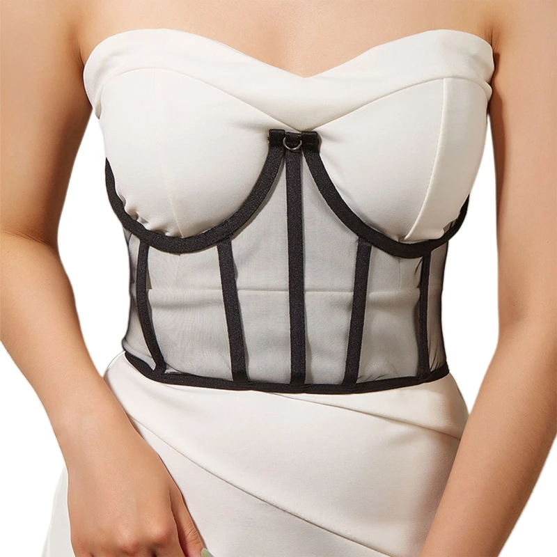Sexy Corset Underbust Women Gothic Top Curve Shaper Modeling Bustiers |