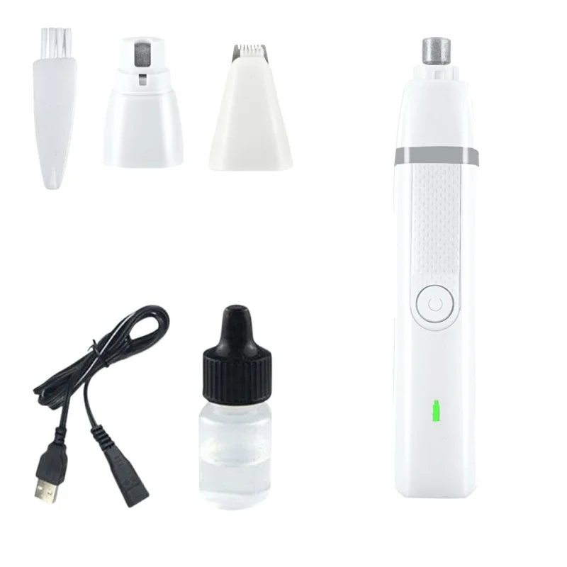 

2IN1 Pet Grooming Machine Dog Cat Hair Trimmer USB Rechargeable Pets Clippers Nail Grinding&Hair Trimmer&Foot New Style