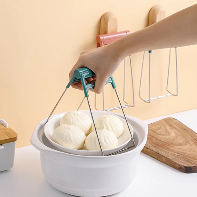 

Anti-Hot Clamp Gripper Anti-scald Clip for Bowl plate dish Cup tongs