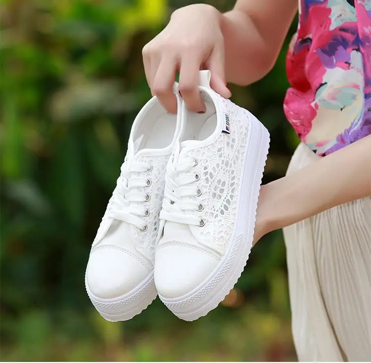 

Summer Shoes Ladies Female Footwear Large Size Women Espadrilles Platform Round Toe Casual Sneaker Modis 2023 Dress Big Size New