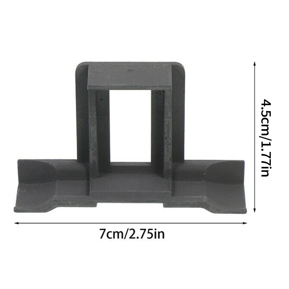 

10Pcs Solar Panel Mud Discharge Clip Black Polymer Solar Panel Mud Removal 30/35/40/45mm Clip Water Drain Water Diversion Clip