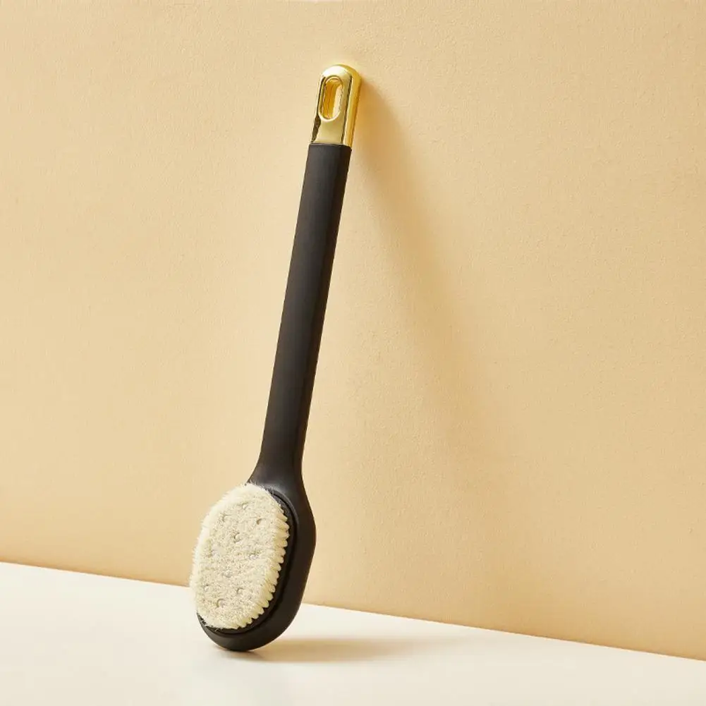 

Скребок для тела, прочная длинная ручка, экономичная щетка для душа для очищения тела в общежитии