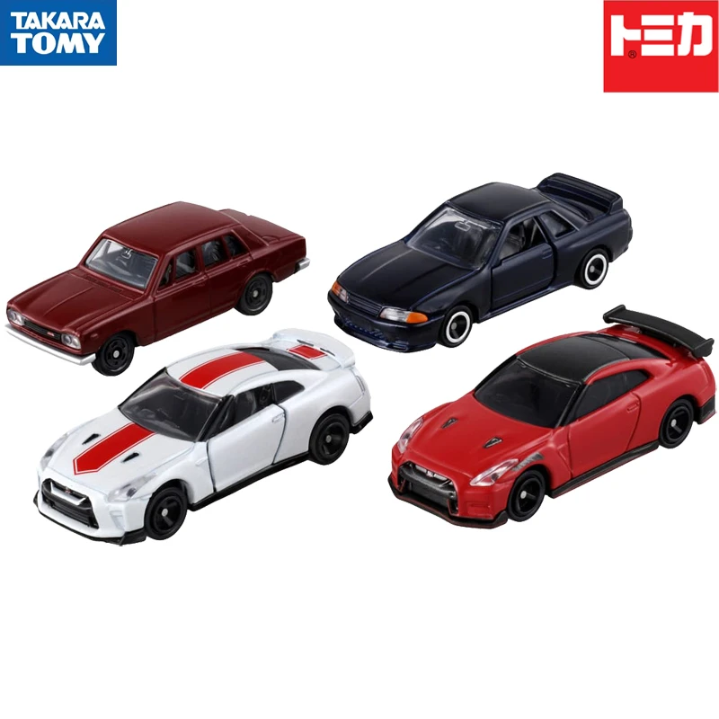 

Spot TAKARA TOMY Tomica 50th Anniversary Edition GT-R Super Running Set Ornament Alloy Car Toy Gift