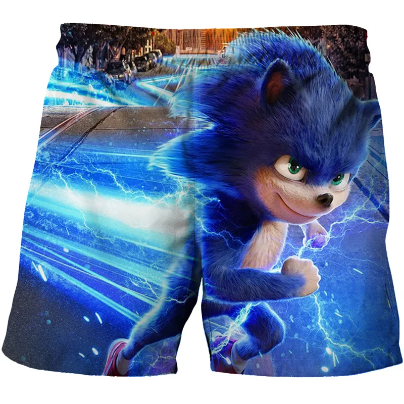 

Baby Boys Girls Sonic Shorts Cartoon Anime Super Sonic 3-14 Yrs Boys Sonic Children Clothing Kids Children Casual Harajuku Pants