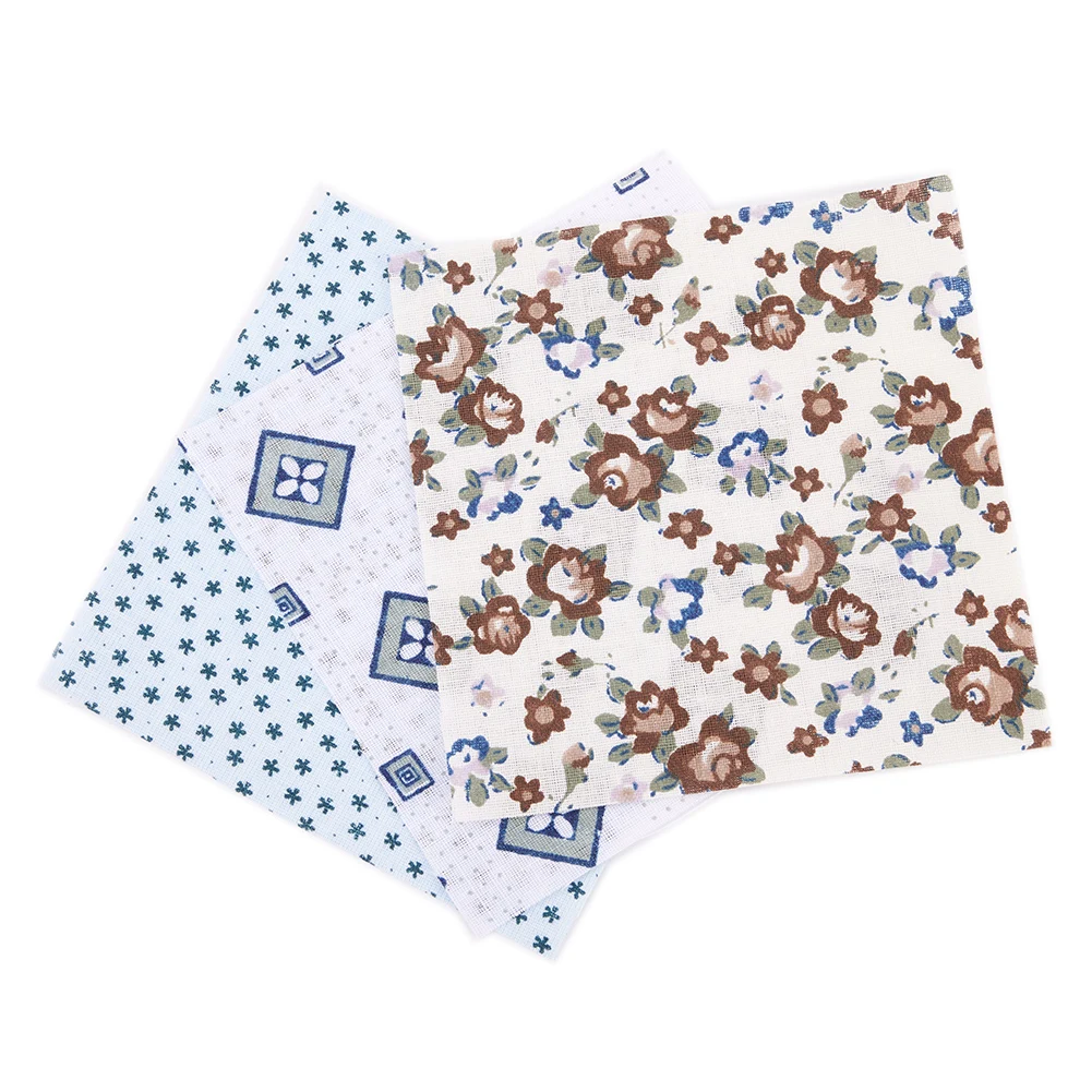 Пучок ткани для шитья 10*10 см 100 шт. разные цвета хлопковые поделки сделай сам