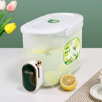 cold kettle refrigerator with faucet lemonade bottle drinkware kettle pot cold water container for kitchen cool water bucket