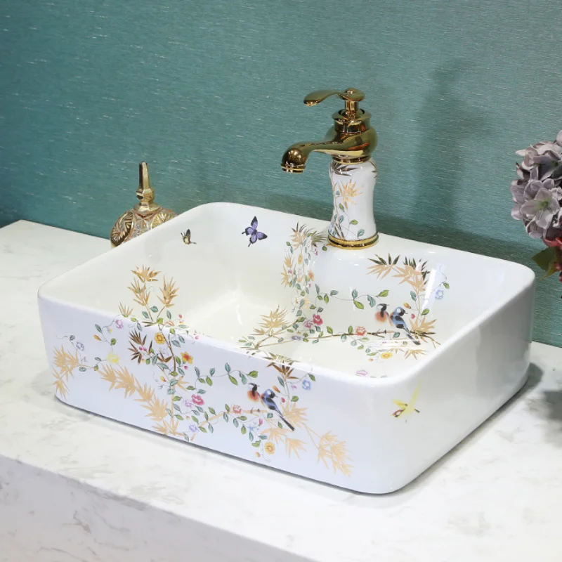 Керамическая раковина для ванной комнаты в ассортименте