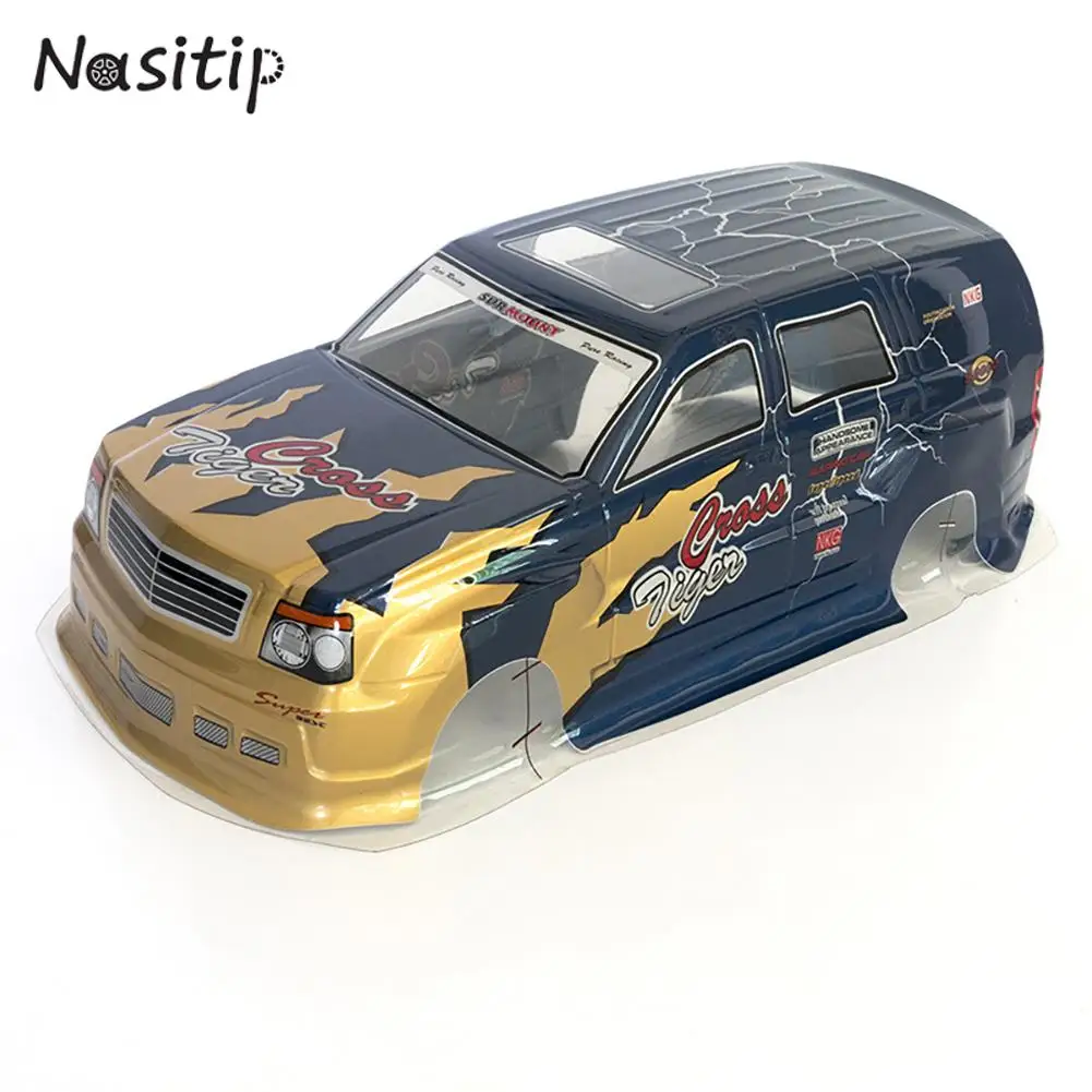 

Корпус радиоуправляемого автомобиля NASITIP в масштабе 1:8, удаленное управление, внедорожник, вездеход, ПВХ печать, Корпус кузова автомобиля, о...