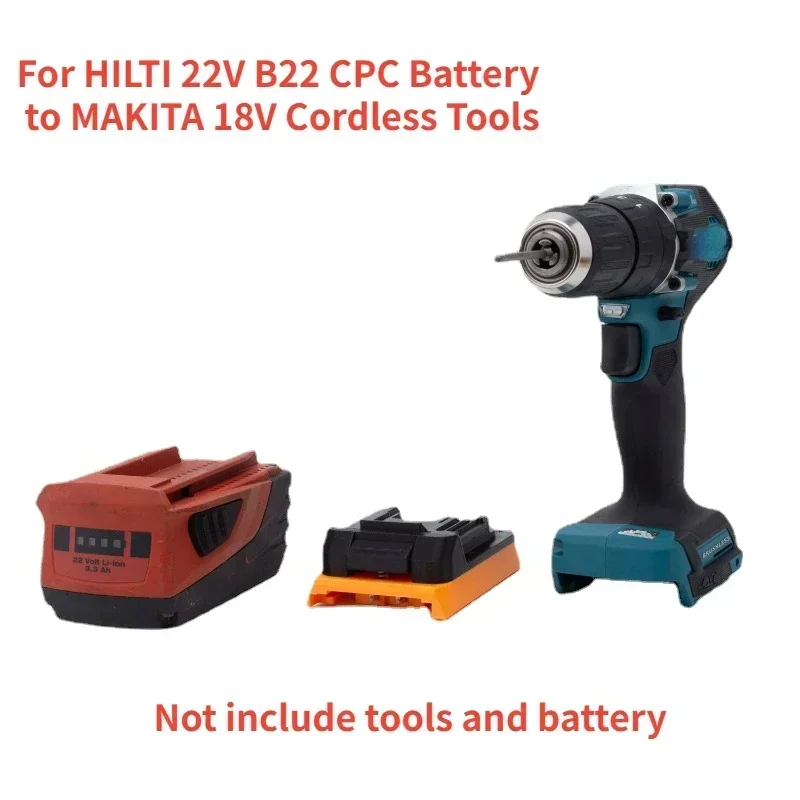 

Адаптер HILTI 22V B22 CPC для инструментов MAKITA 18V