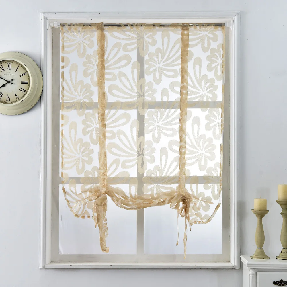 

LEEJOOM Римские шторы из органзы