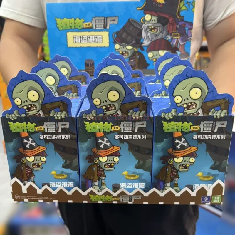 Фото Plants Vs. Zombies 2, серия Pirate Harbor, серия «Таинственный Египет», слепая коробка, фараон, железная бочка, сборка зомби, игрушки, модель в подарок №5