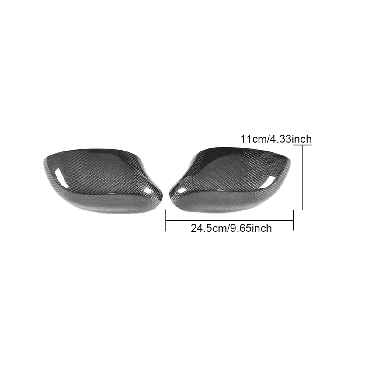

Автомобильные чехлы из углеродного волокна для боковых зеркал заднего вида, Защитные чехлы для левого зеркала заднего вида для-Z4 E85 2002-2008
