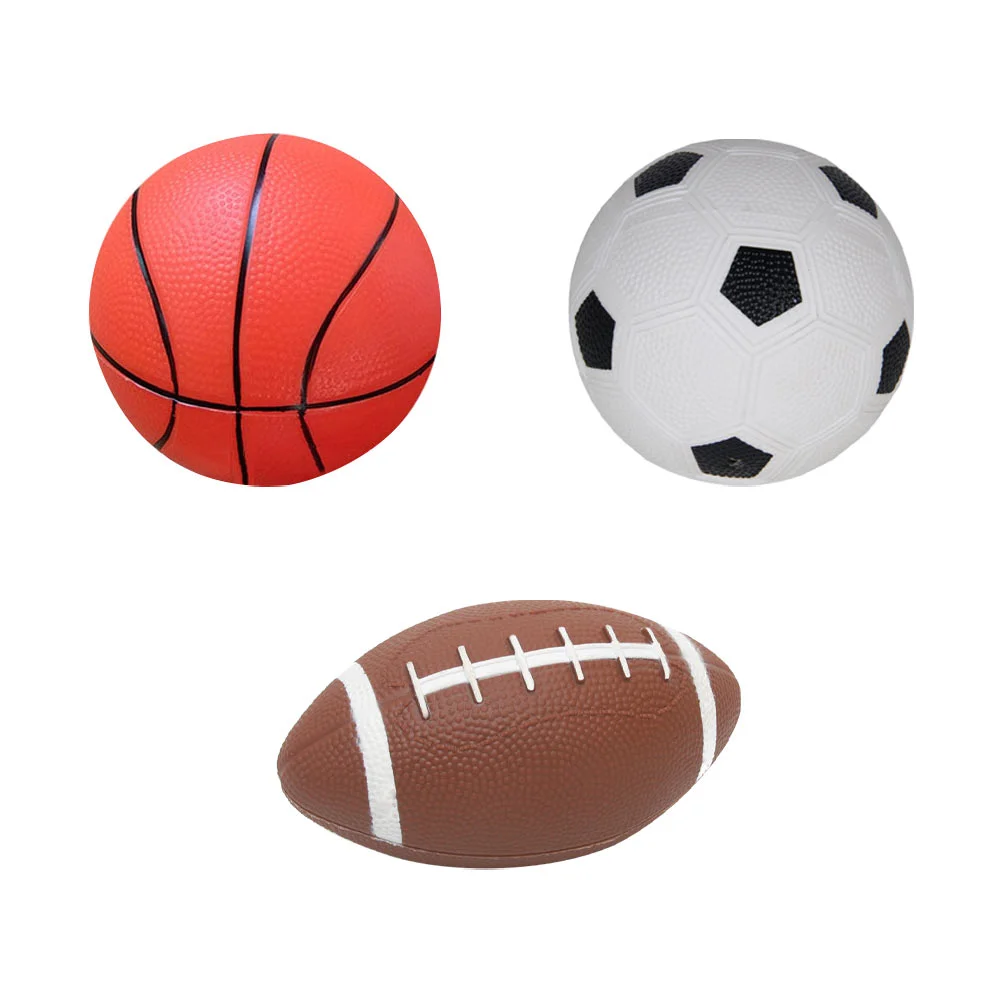 

Inflatable Small Ballskidbasketball Kidschildren Football Child Rugby Rubber Hüpfball Schaumstoffball Toddlers