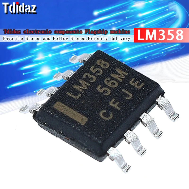 

Новый и оригинальный чипсет IC LM358DR SOP LM358D SOP8 LM358 SOP-8 SMD, 50 шт.