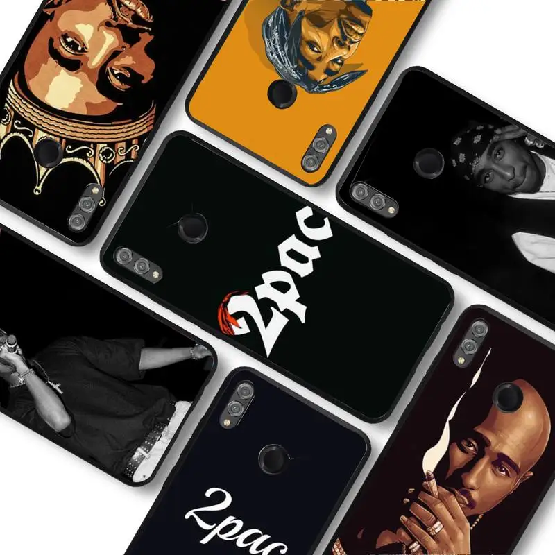 

Rapper 2pac singer Tupac Phone Case for Huawei Honor 10 i 8X C 5A 20 9 10 30 lite pro Voew 10 20 V30