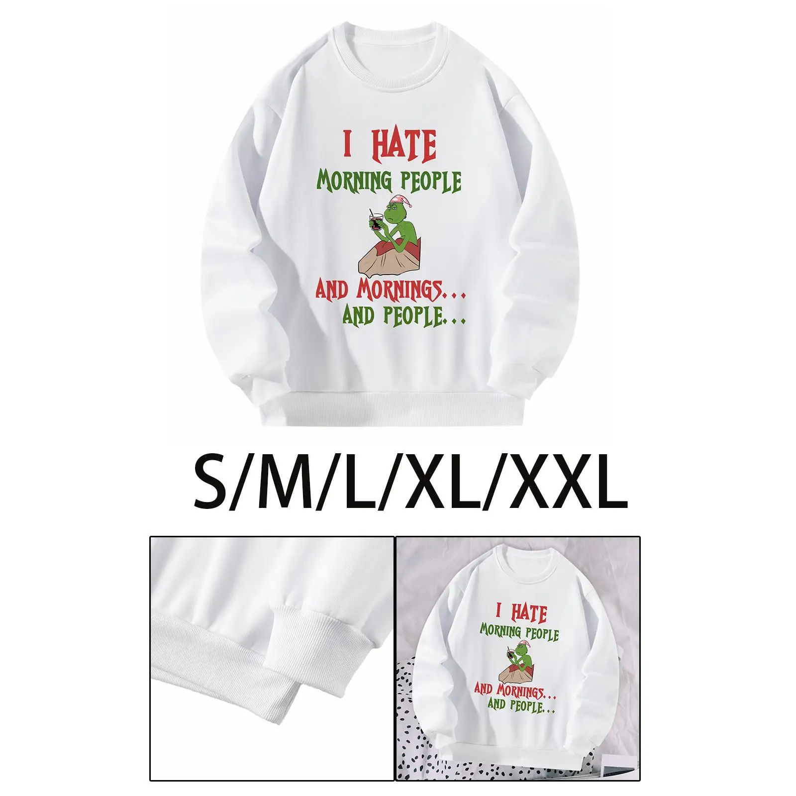 

Womens Sweatshirt Pullover Tops for Fall and Winter Vacation Daily Wear