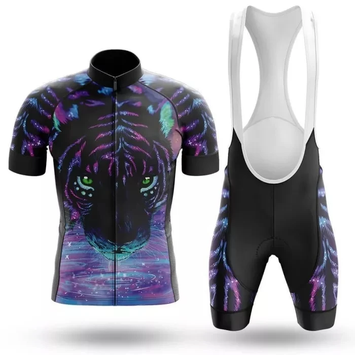 

Bike Dresses Suit Retro Cycling Jersey Set Bib Shorts Shoulder Geometry Shirt Kit Bicycle Tops Gear Lightweight Downhill Maillot