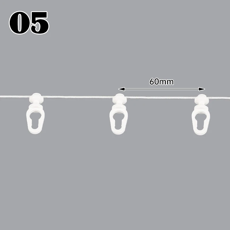 

Бесшумный шкив для штор S Fold Wave 2 м