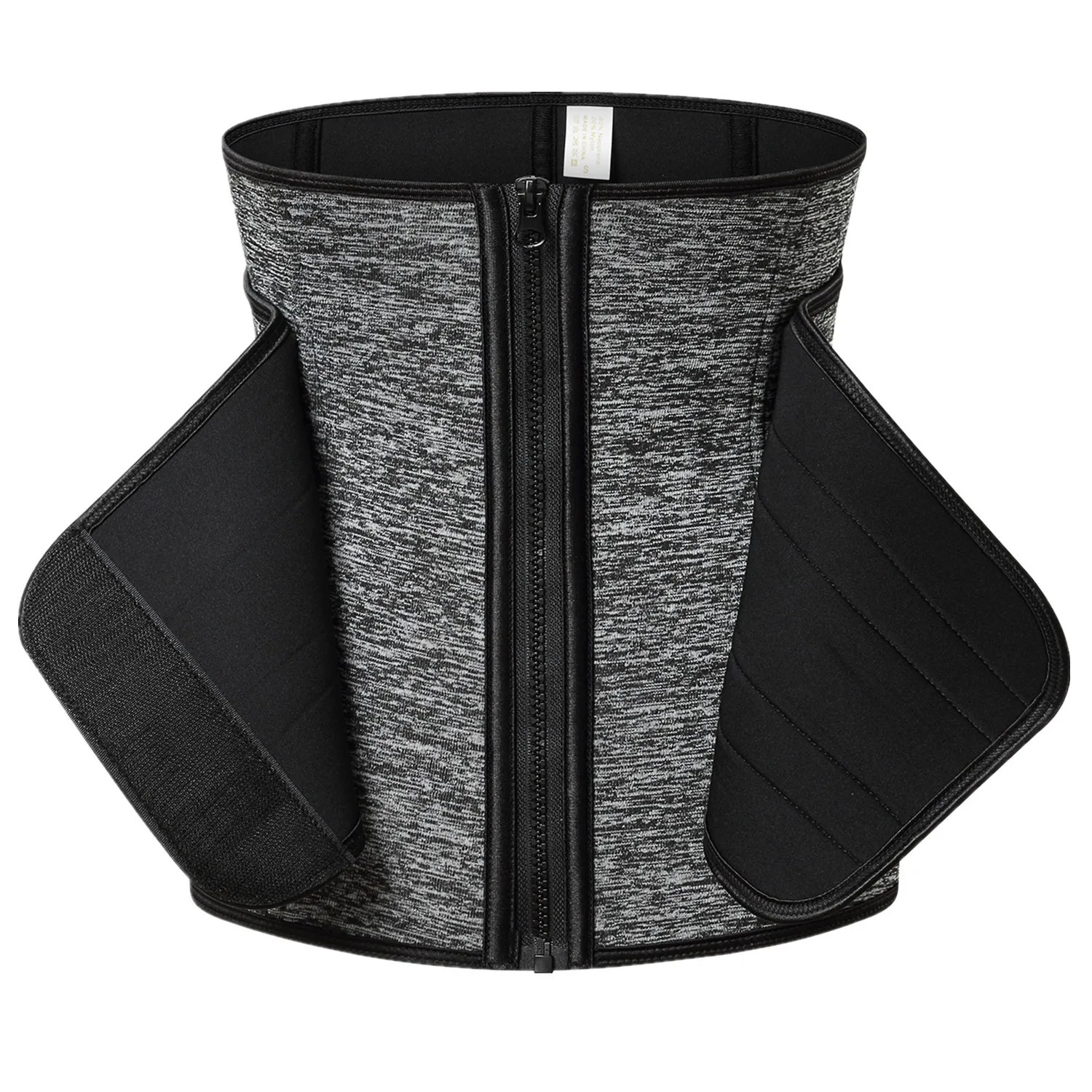 Неопреновый тренировочный пояс для талии на молнии модные редукторы