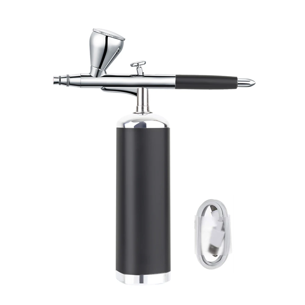 

Cordless Mini Personal Airbrush Compressor High Pressure Art 0.3MM Nozzle Oxygen Spray Gun Cosmetics Make Up Beauty Salon