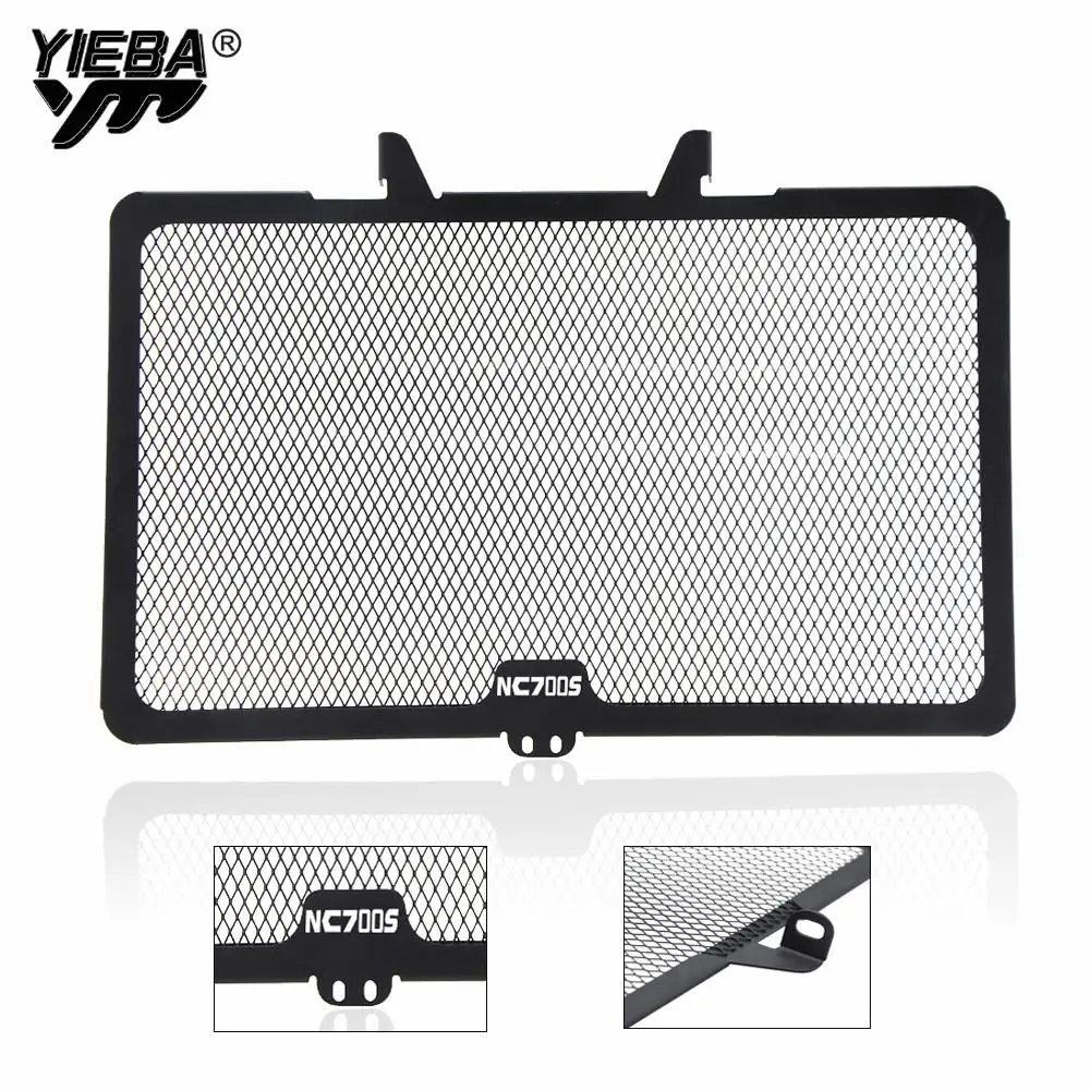 

Motorcycle Accessories Radiator Grille Guard Cover Moto Steel Grid Protection For Honda NC700S NC 700 S 2012 2013 2014 With logo