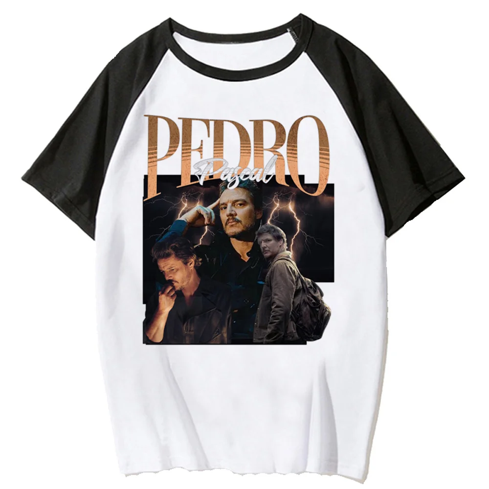 Pedro Pascal top women summer t shirt girl graphic clothes 2
