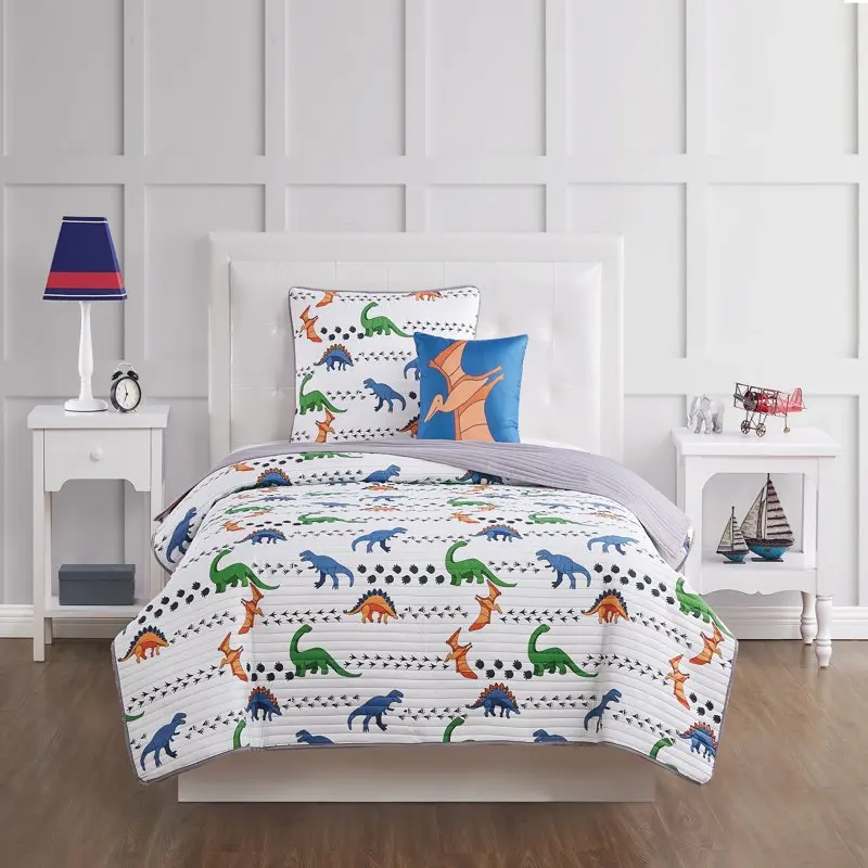 

Tracks Twin 3 Piece Quilt Set