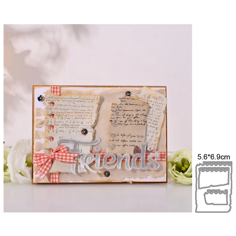 

Book Scrapbook Metal Cutting Dies For Scrapbooking Stencils DIY Album Cards Decoration Embossing Folder Die Cuts CUT