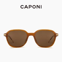 caponi womens sunglasses new fashion decorative polarized sun glasses female top brand uv ray protective eyewear cp31023