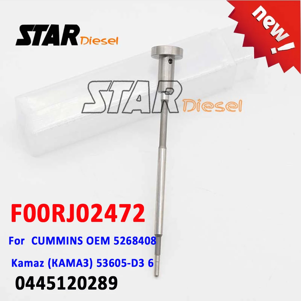 

F00RJ02472 клапан управления впрыском Common Rail F00R J02 472 дизельный инжектор 0445120289 0445120242 для Kamaz Cummins 5268408